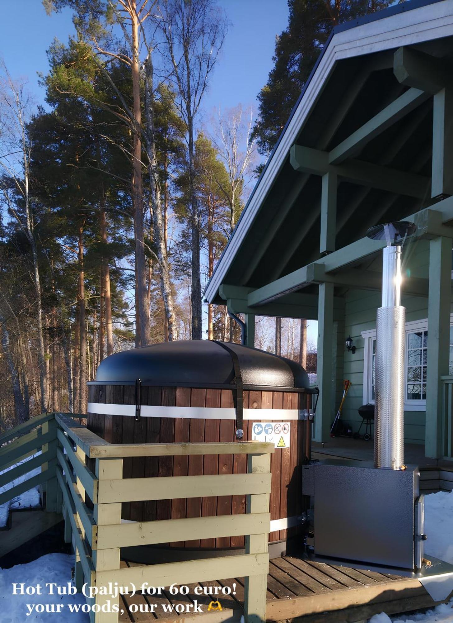 Sresort Saunas - Hot Tub, Palju Virasoja Eksteriør billede