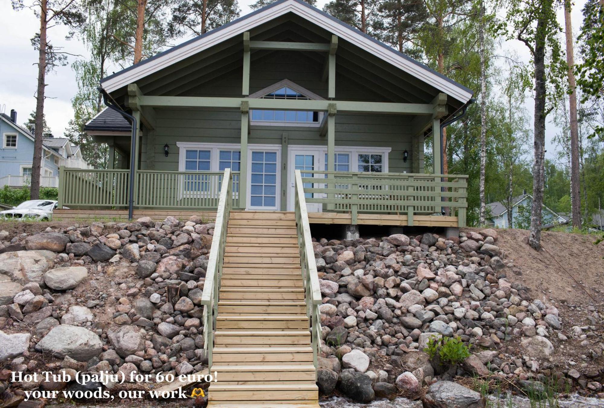 Sresort Saunas - Hot Tub, Palju Virasoja Eksteriør billede