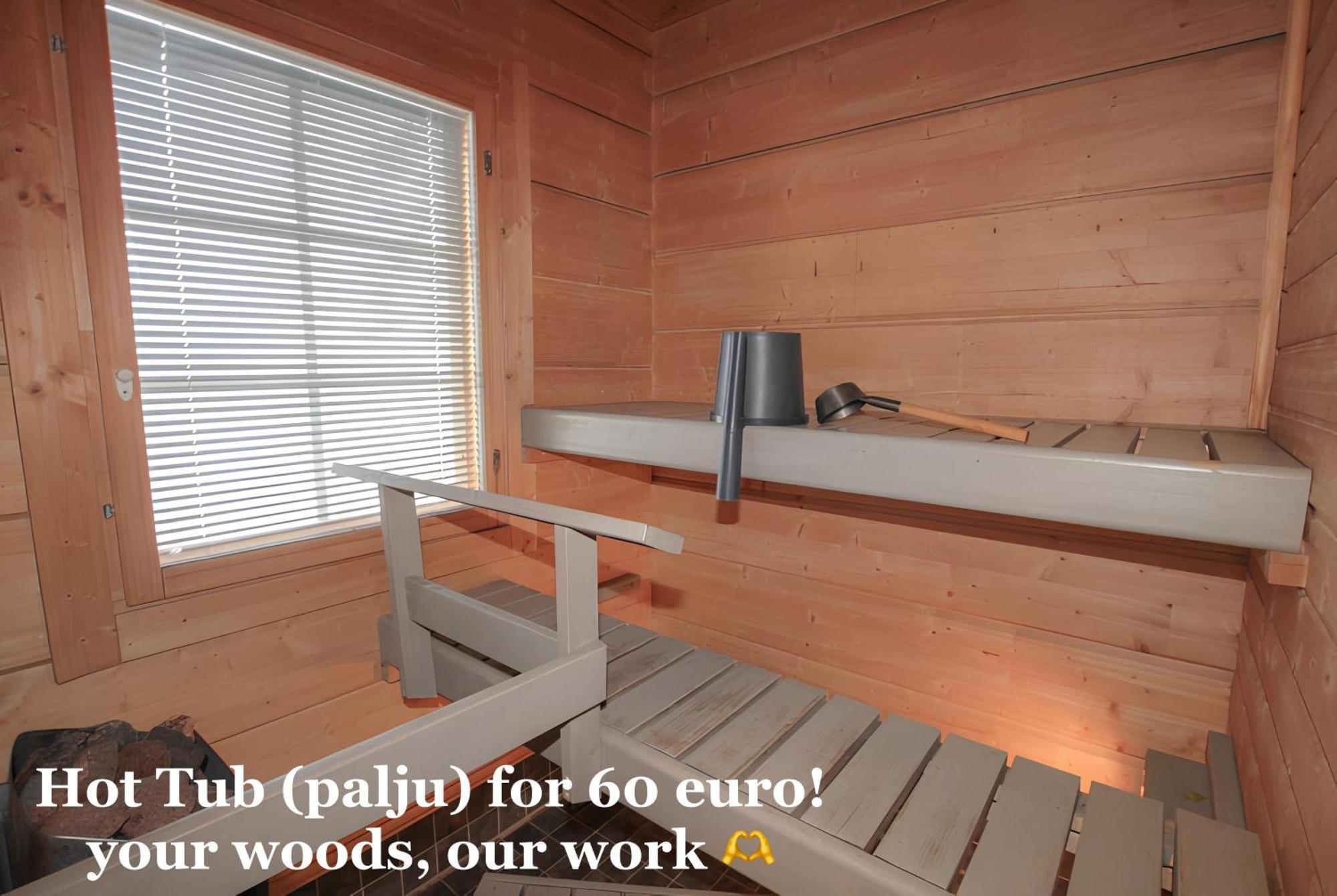 Sresort Saunas - Hot Tub, Palju Virasoja Eksteriør billede